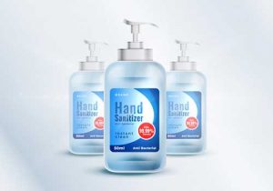 Hand Sanitizer Sticker
